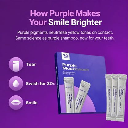 Purple Mouthwash