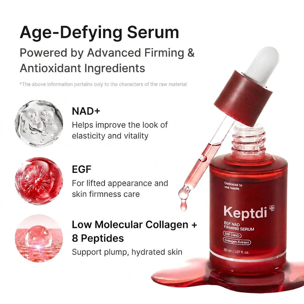 NAD+ EGF Firming Serum | Visibly Smooth Fine Lines & Bring Back Plump Youthful Radiance